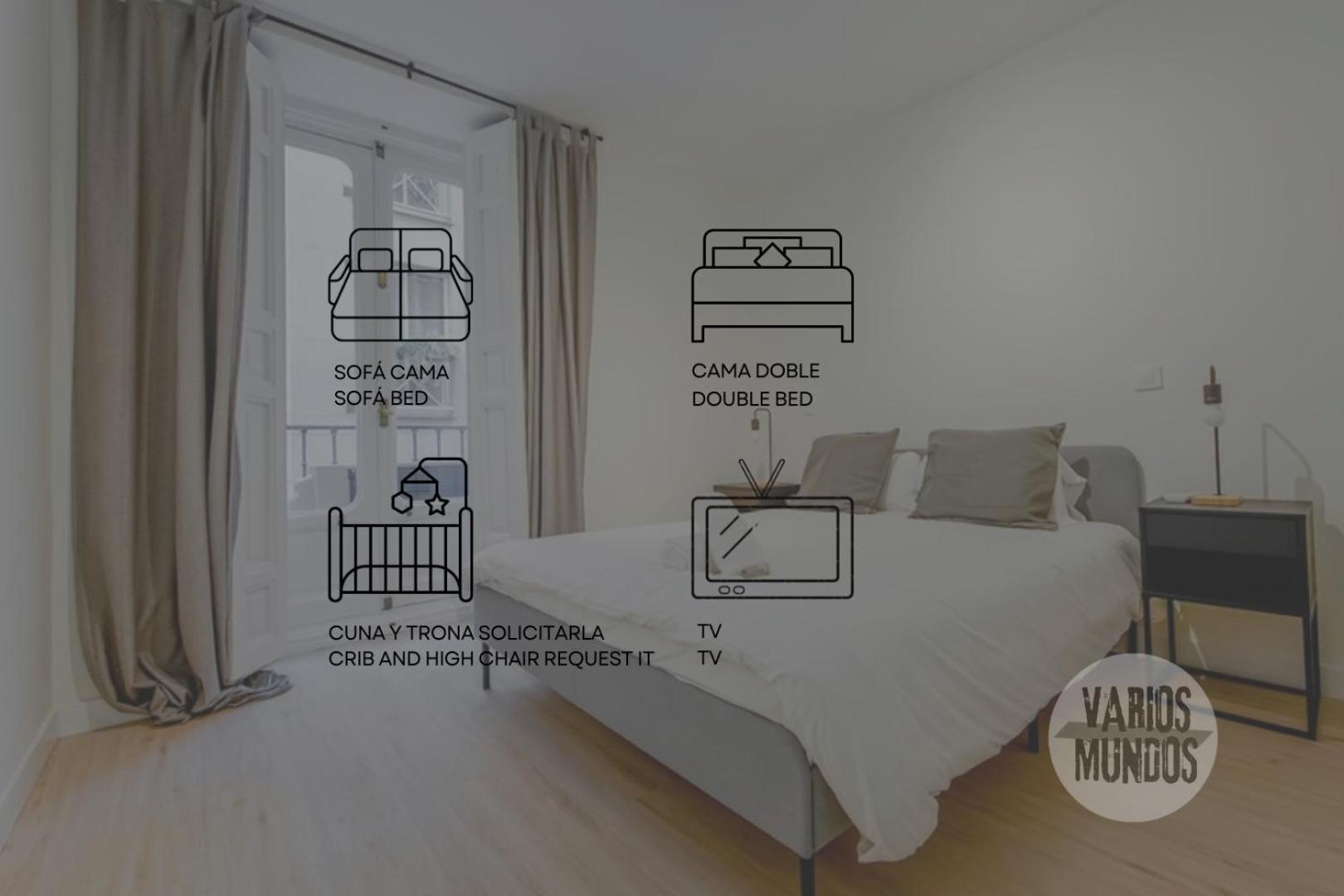 Modern Apt Para 6Pax En La Plaza De Tirso-Centro E1 มาดริด ภายนอก รูปภาพ