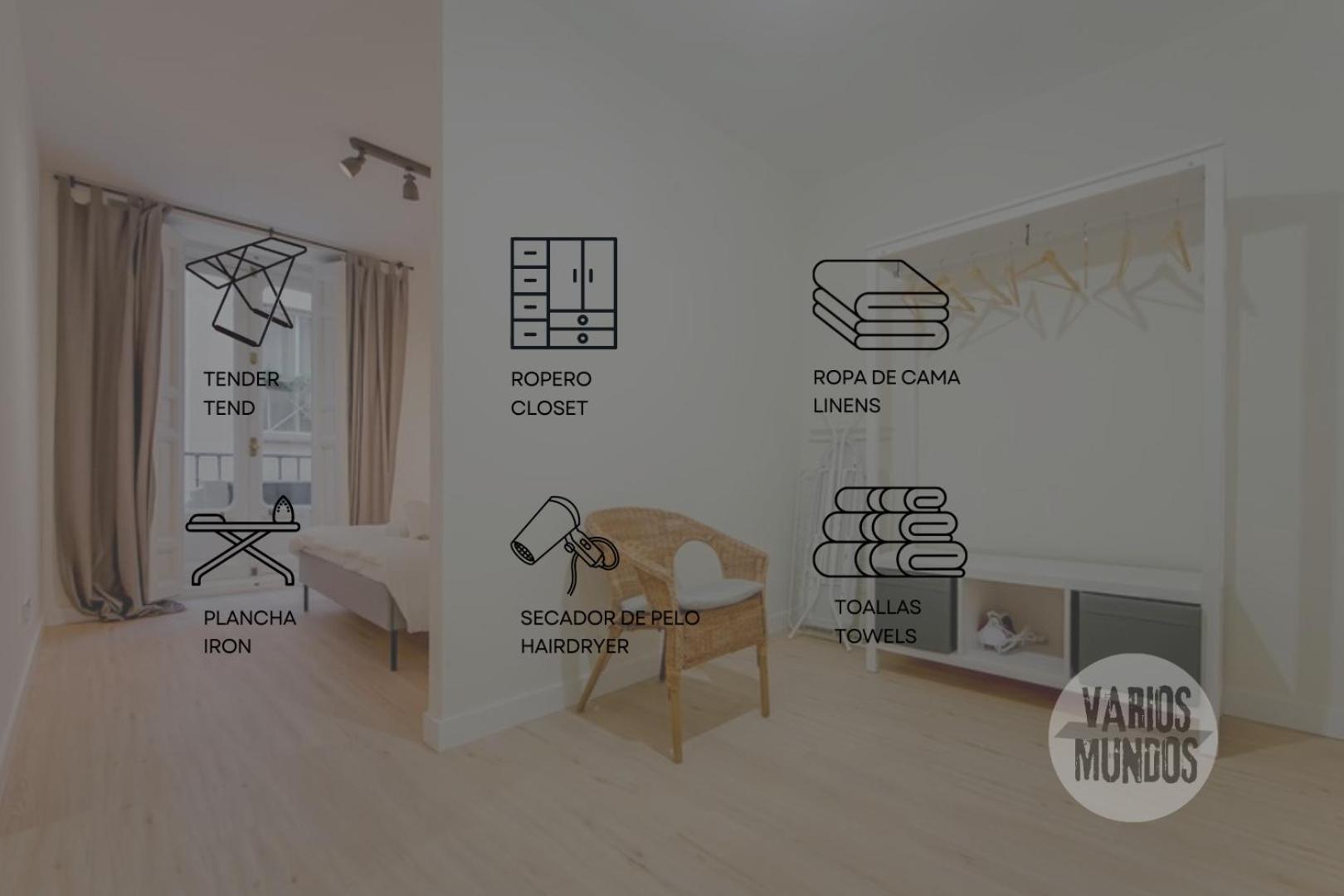 Modern Apt Para 6Pax En La Plaza De Tirso-Centro E1 มาดริด ภายนอก รูปภาพ
